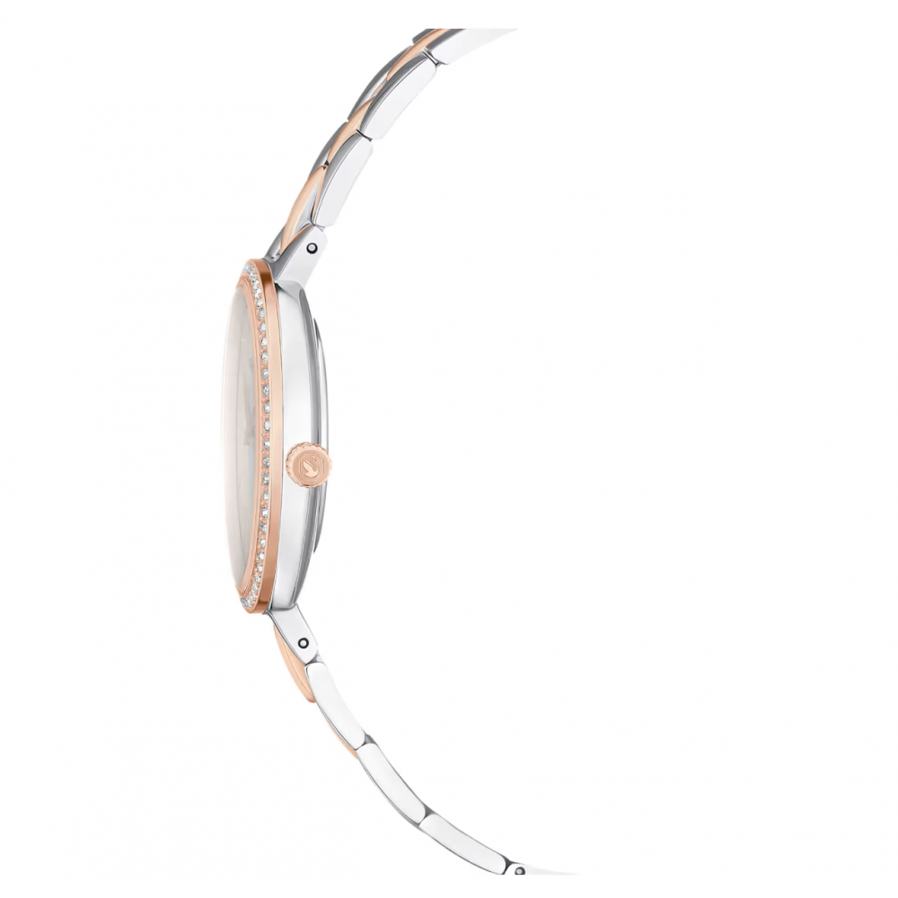 SWAROVSKI Cosmopolitan Ρολόι Ελβετικής Κατασκευής με Μπρασελέ από Ανοξείδωτο Ατσάλι Δύο Τόνων 5742473