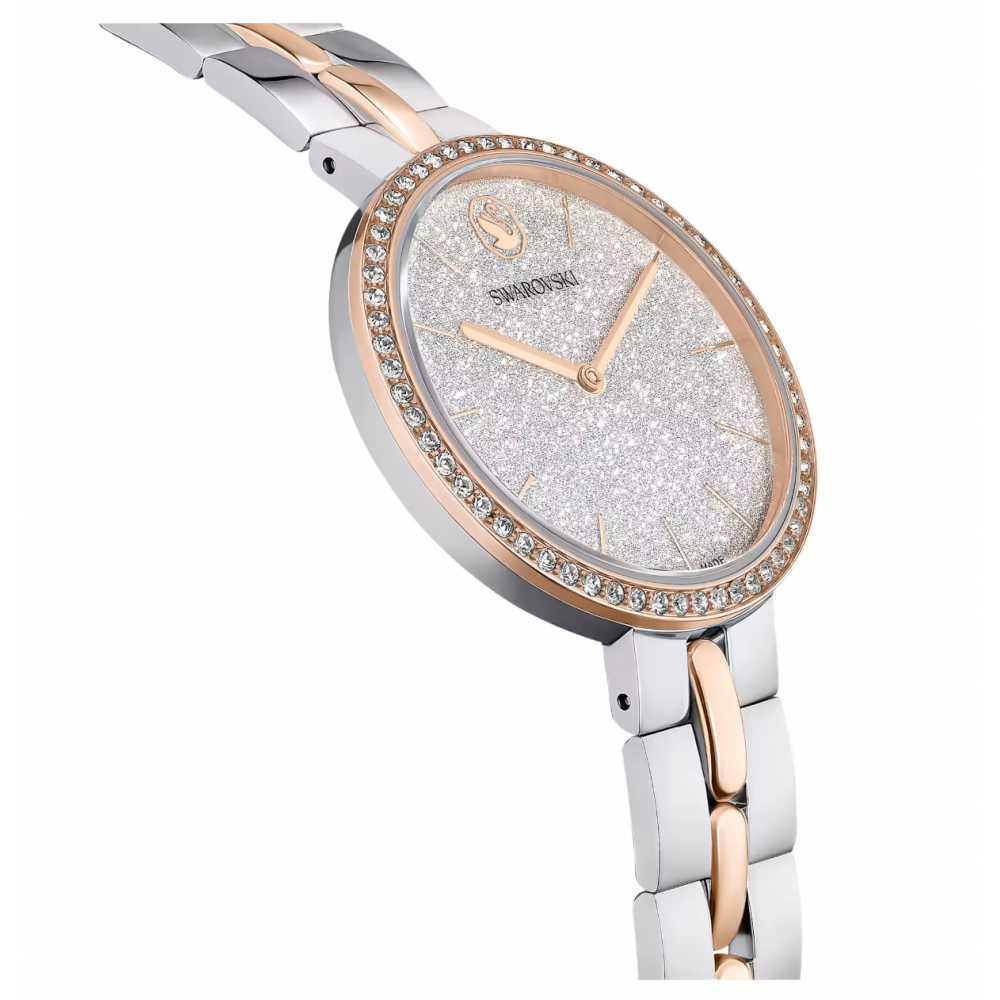 SWAROVSKI Cosmopolitan Ρολόι Ελβετικής Κατασκευής με Μπρασελέ από Ανοξείδωτο Ατσάλι Δύο Τόνων 5742473