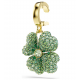 SWAROVSKI Γούρι Idyllia Τυχερό Τριφύλλι, Πράσινο, Επιμετάλλωση σε Χρυσό Τόνο 5743130