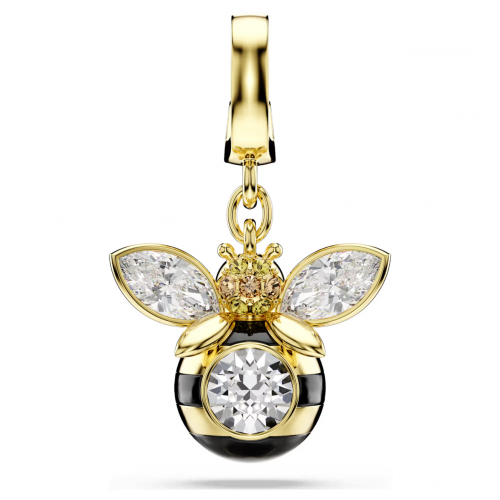 SWAROVSKI Γούρι Idyllia, Μελισσούλα, Μίξη Κοπών, Πολύχρωμο, Επιμετάλλωση σε Χρυσό Τόνο 5743132