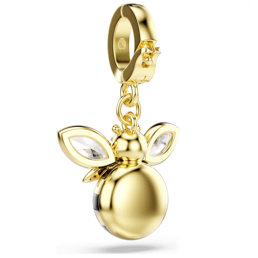 SWAROVSKI Γούρι Idyllia, Μελισσούλα, Μίξη Κοπών, Πολύχρωμο, Επιμετάλλωση σε Χρυσό Τόνο 5743132