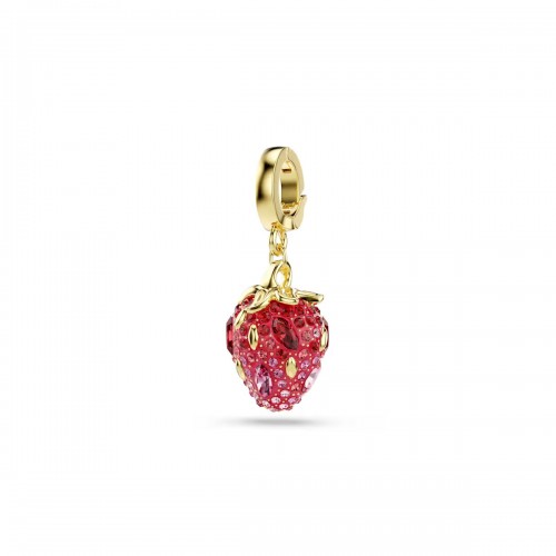 SWAROVSKI Idyllia Γούρι, Καρδιά, Ροζ, Επιμετάλλωση σε Χρυσό Τόνο 5743136