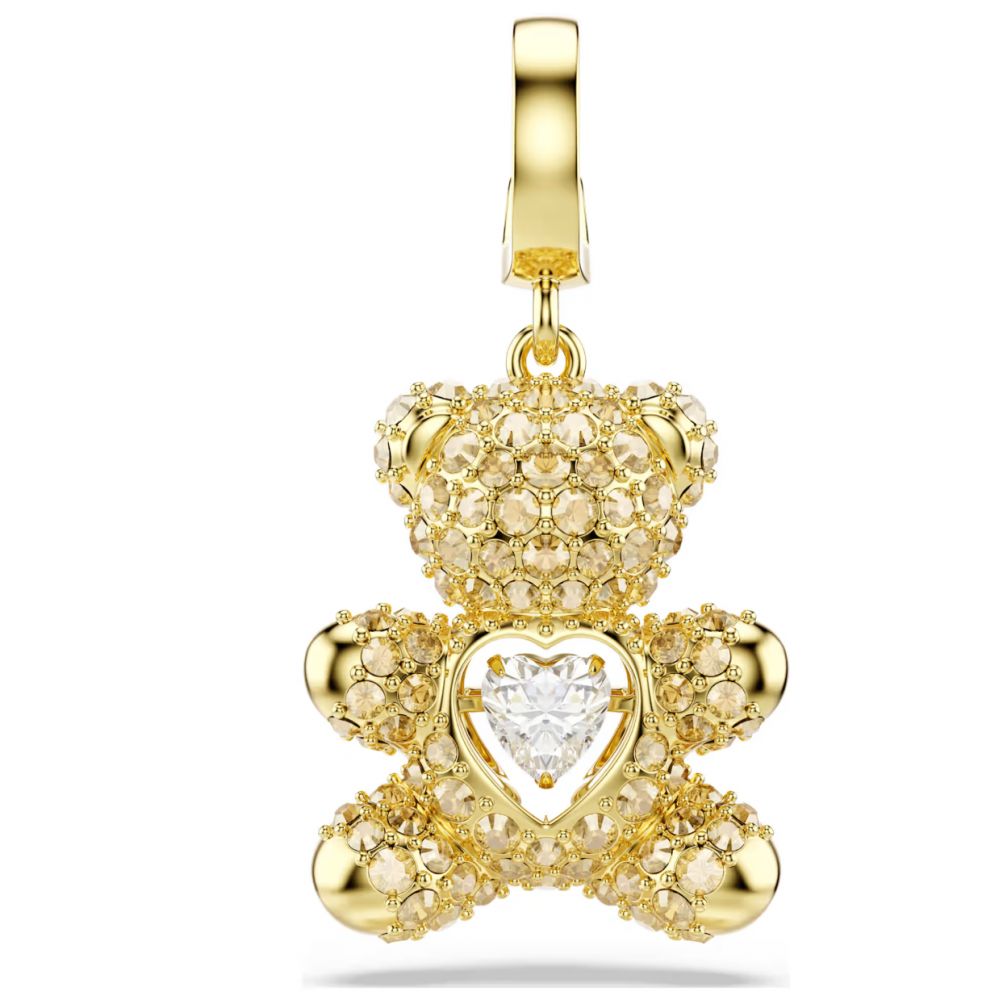 SWAROVSKI Γούρι Αρκουδάκι, Χρυσό, Επιμετάλλωση σε Χρυσό Τόνο 5743147