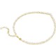 SWAROVSKI Κολιέ Mesmera, Μίξη Κοπών,  Λευκό, Επιμετάλλωση σε χρυσό τόνο 5743826