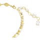 SWAROVSKI Mesmera Βραχιόλι ,Επιμετάλλωση σε χρυσαφί τόνο, Μικτή κοπή, Λευκό 5743827