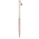 SWAROVSKI Crystalline Στυλό, Αρκουδάκι, Ροζ, Λακαρισμένο, Επιμετάλλωση σε Χρυσό Τόνο 5744955