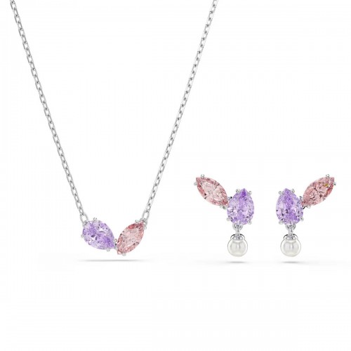 SWAROVSKI Set, Ariana Grande Μείξη κοπών, Πολύχρωμο, Επιροδιωμένο 5746577