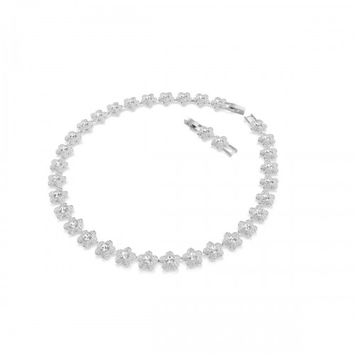 SWAROVSKI Κολιέ Ariana Grande, Στρογγυλή κοπή, Λευκό, Λουλούδι, Επιροδιωμένο 5749179