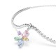 SWAROVSKI Choker Ariana Grande Μείξη κοπών, Πολύχρωμο, Λουλούδι, Επιμετάλλωση ροδίου 5749189