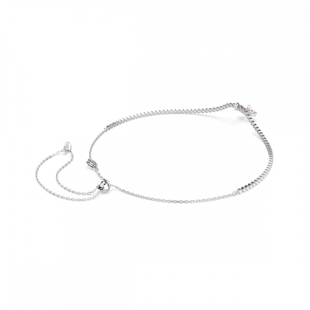 SWAROVSKI Choker Ariana Grande Μείξη κοπών, Πολύχρωμο, Λουλούδι, Επιμετάλλωση ροδίου 5749189