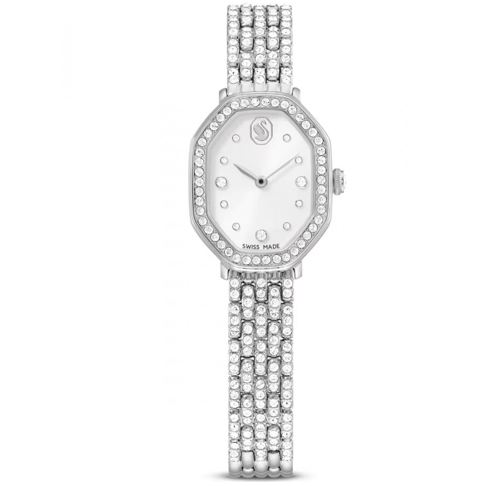 SWAROVSKI Dextera Octagon Με Μεταλλικό Μπρασελέ από Ανοξείδωτο Ατσάλι και Κρύσταλλα 5749451