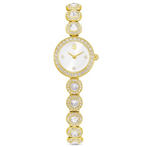 SWAROVSKI Una Angelic Με Μπρασελέ από Ανοξείδωτο Ατσάλι και Κρύσταλλα σε Χρυσό Τόνο 5750500