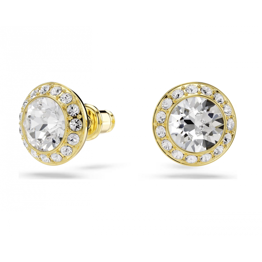 SWAROVSKI Una Angelic Set Στρογγυλή Κοπή, Λευκό, Επιμετάλλωση Ροδίου 5750619