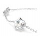 SWAROVSKI Chroma Βραχιόλι, Αστέρι, Λευκό, Μίξη Κοπών, Επιμετάλλωση Ροδίου 5754185