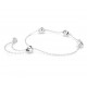SWAROVSKI Chroma Βραχιόλι, Αστέρι, Λευκό, Μίξη Κοπών, Επιμετάλλωση Ροδίου 5754185