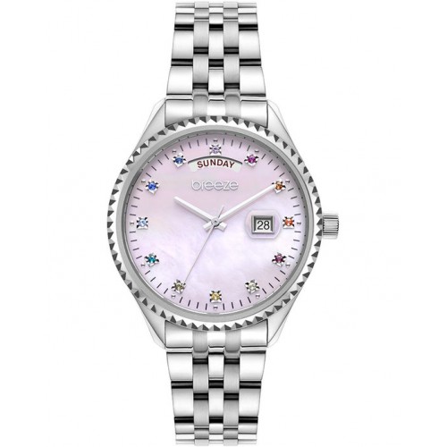 BREEZE Glacier Crystals Stainless Steel Bracelet 612251.4