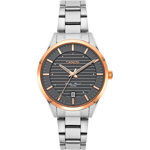 BREEZE Retraux Silver Stainless Steel Bracelet 612361.6 BREEZE Retraux Silver Stainless Steel Bracelet 612361.6