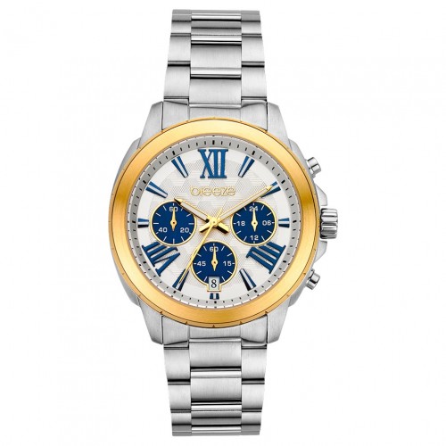 BREEZE Chronique Silver Stainless Steel Bracelet 2013612481.3 BREEZE Chronique Silver Stainless Steel Bracelet 2013612481.3