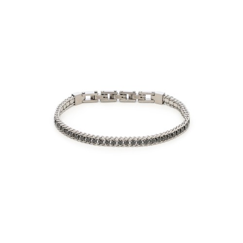 VISETTI Ανδρικό Ατσάλινο Βραχιόλι Δύο Τόνων 61C-BR435SB