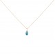 14K Χρυσό Κολιέ με Blue London και Διαμάντια 6451BL 14K Χρυσό Κολιέ με Blue London και Διαμάντια 6451BL