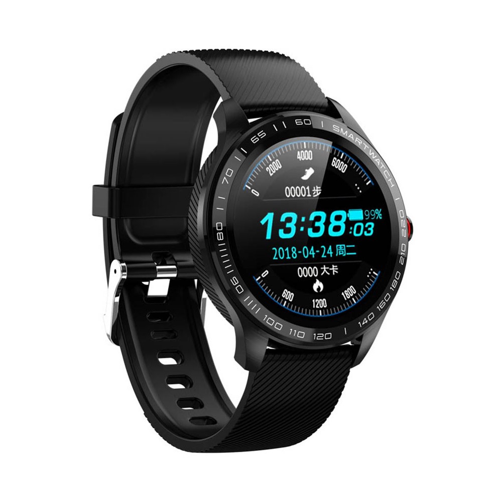 DAS.4 SG08 Smartwatch Black Rubber Strap 70031