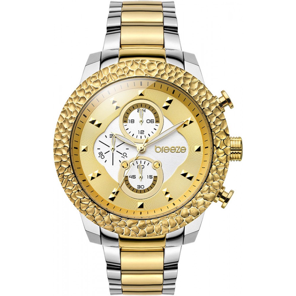 BREEZE Starry-Eyed Gold Tone Plated Stainless Steel Bracelet 710441.2 BREEZE Starry-Eyed Gold Tone Plated Stainless Steel Bracelet 710441.2