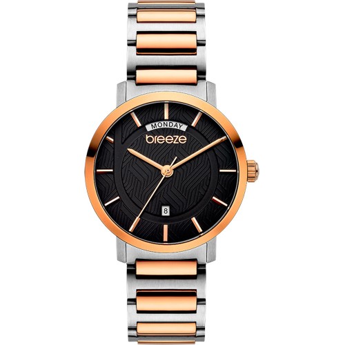 BREEZE Superfect Two Tone Stainless Steel Bracelet 712081.6 BREEZE Superfect Two Tone Stainless Steel Bracelet 712081.6