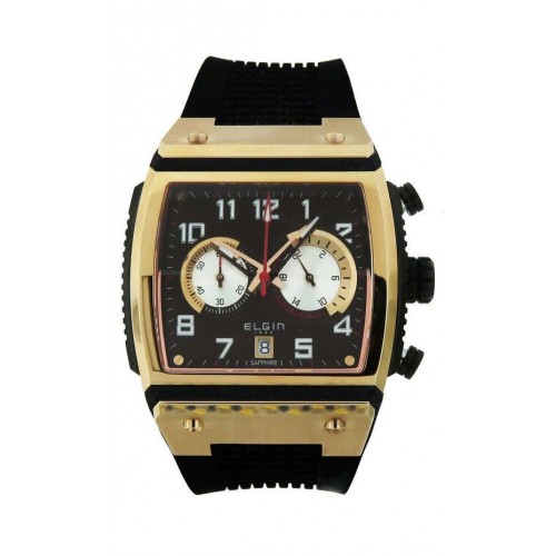 ELGIN Chronograph Sapphire Crystal Stainless Steel 72108.5 ELGIN Chronograph Sapphire Crystal Stainless Steel 72108.5