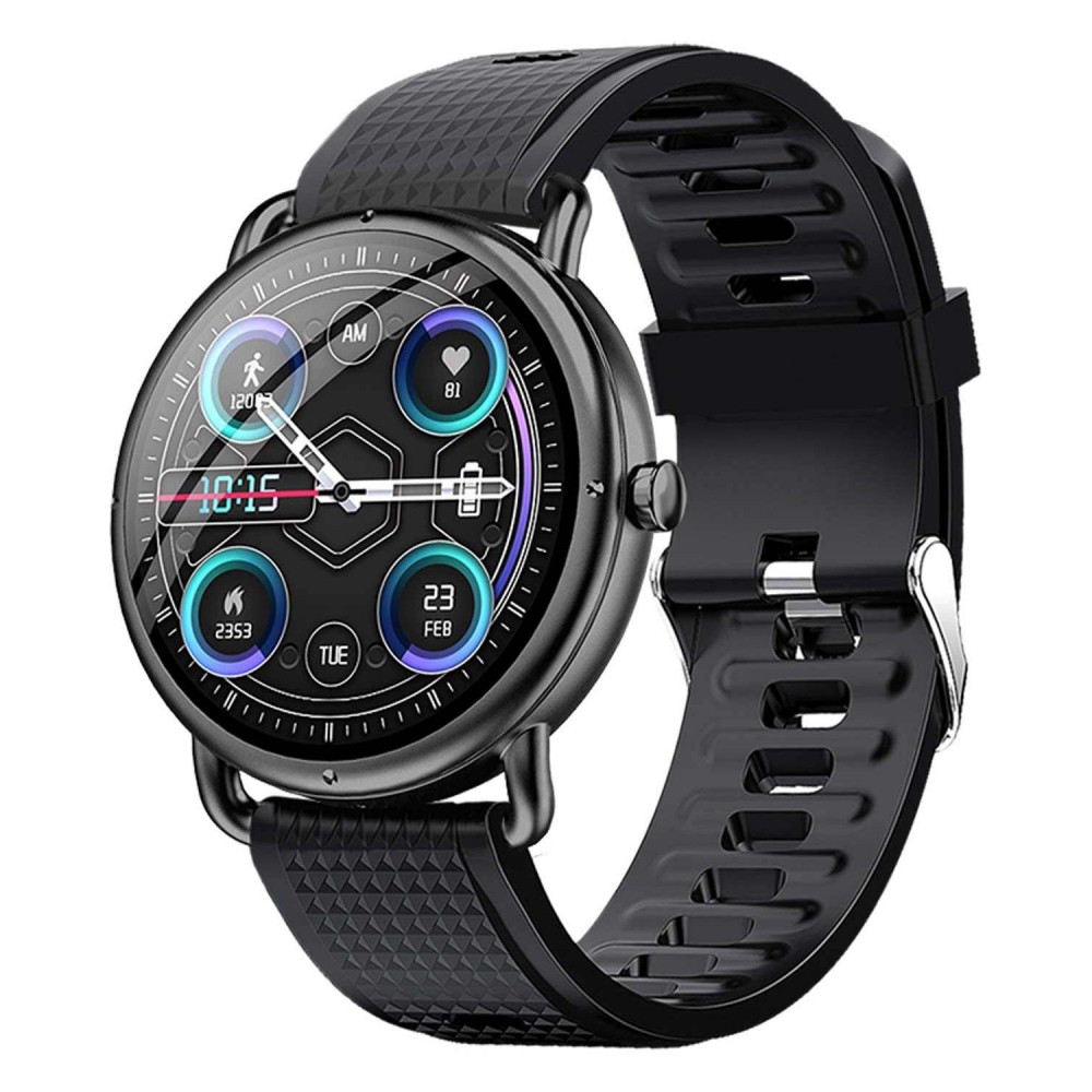 DAS.4 SG65 Smartwatch Black Silicone Strap 75071