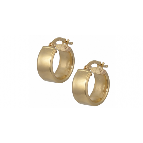 14K Χρυσά Σκουλαρίκια Κρίκοι KR9039