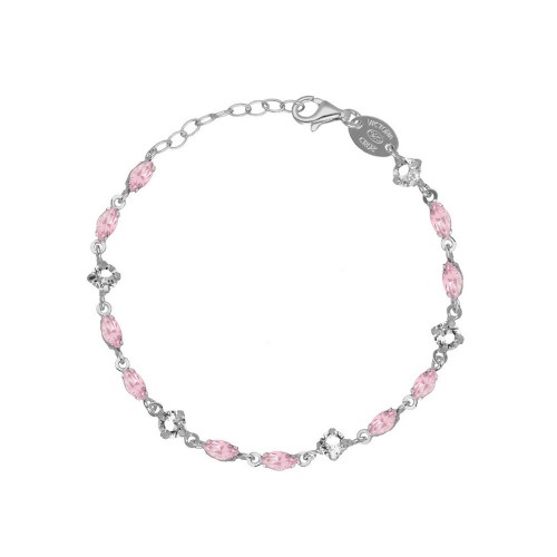  Victoria Cruz, Βραχιόλι, Ασήμι 925 Με Swarovski A4466-81HP