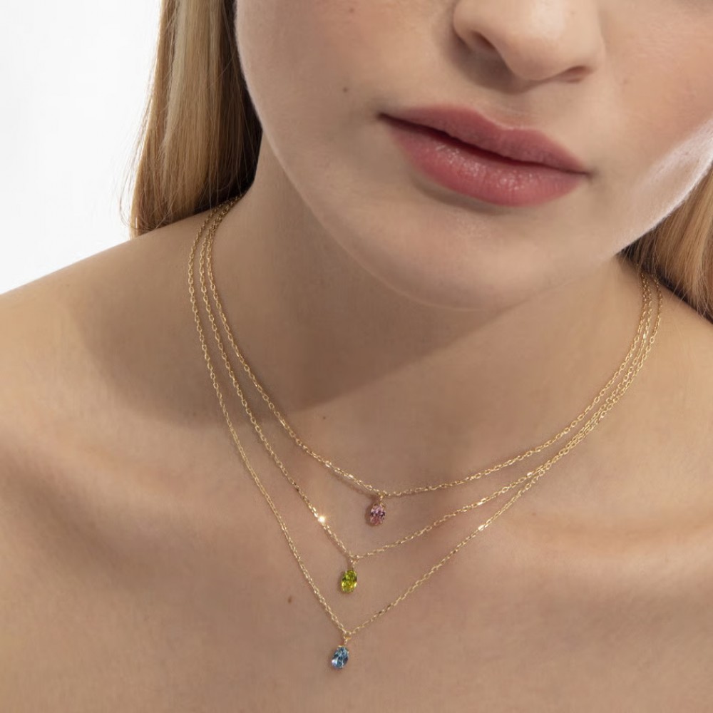 Victoria Cruz “Botanic” Collection Κολιέ κοντό Επιχρυσωμένο Με Swarovski A4514-26DG Victoria Cruz “Botanic” Collection Κολιέ κοντό Επιχρυσωμένο Με Swarovski A4514-26DG