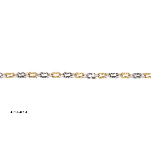 DIMITRIOS EXCLUSIVE Σταυρός 925 ασήμι δίχρωμος C248-1