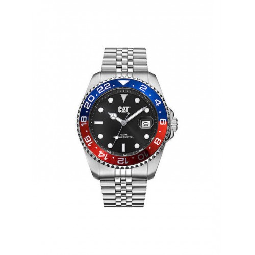 CATERPILLAR R-Type, Ασημί Μπρασελέ από Ανοξείδωτο Ατσάλι AO14111128