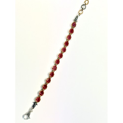 DIMITRIOS EXCLUSIVE Βραχιόλι από Ασήμι 925 με Swarovski κρύσταλλα B48