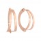 REBECCA Iconic Earrings Rose Gold Tone Plated BICOBR09