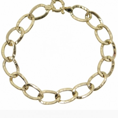 14K Χρυσό Βραχιόλι με Κρίκους BP8018