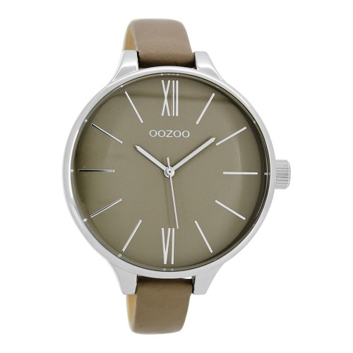 OOZOO Timepieces XL Brown Leather Strap C9543