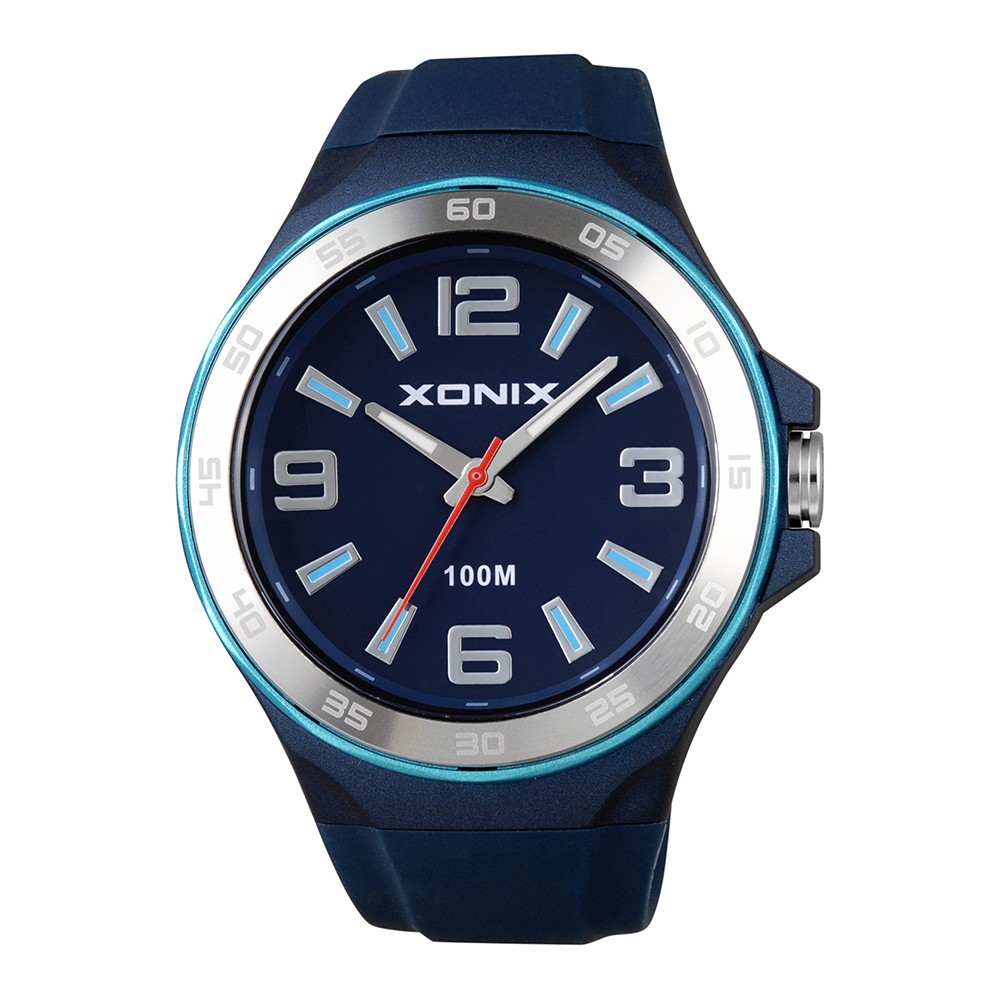 XONIX Blue Rubber Strap CAG-004