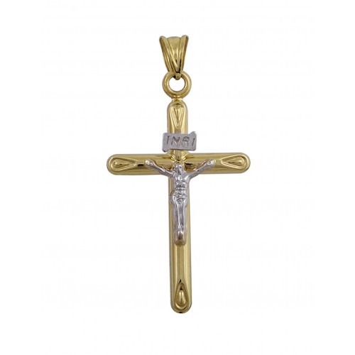 14K Χρυσός Σταυρός ST5015O