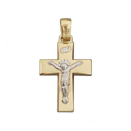 14K Χρυσός Σταυρός ST5044O