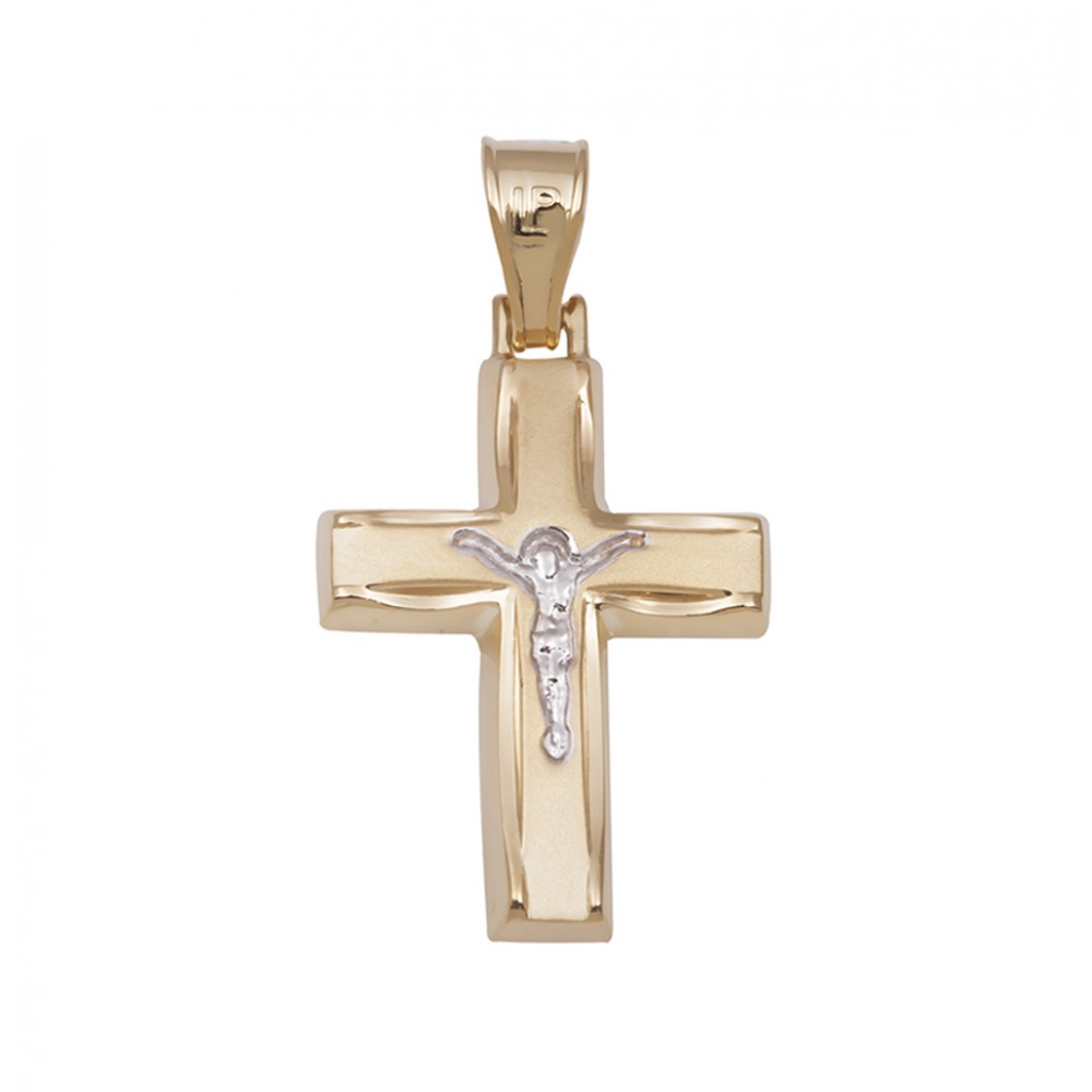14K Χρυσός Σταυρός ST5058O 14K Χρυσός Σταυρός ST5058O