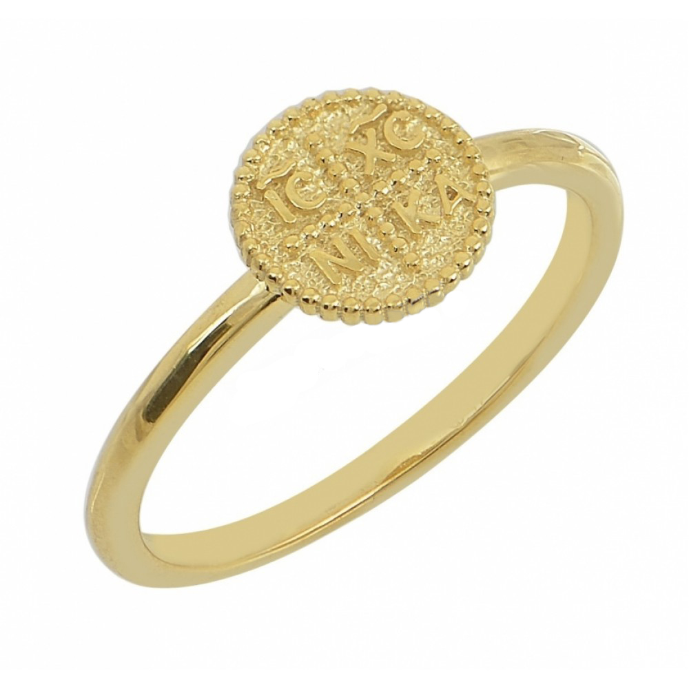14K Χρυσό Δαχτυλίδι με Κωνσταντινάτο D2246-O 14K Χρυσό Δαχτυλίδι με Κωνσταντινάτο D2246-O
