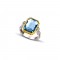 DIMITRIOS EXCLUSIVE Ασήμι 925 Δαχτυλίδι Διπλής Όψεως με Swarovski πέτρες D92 DIMITRIOS EXCLUSIVE Ασήμι 925 Δαχτυλίδι Διπλής Όψεως με Swarovski πέτρες D92