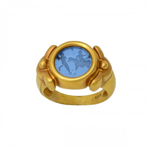 14K Χρυσό Δαχτυλίδι DK720G