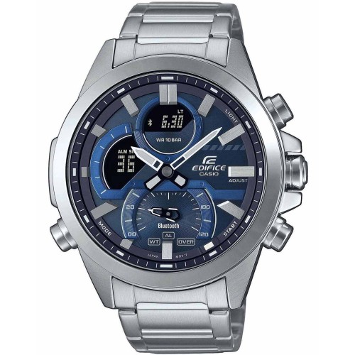 CASIO Edifice Smartwatch Silver Stainless Steel Bracelet ECB-30D-2AEF