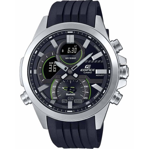 CASIO Edifice με Μαύρο Καουτσούκ Λουρ΄άκι ECB-30P-1AEF CASIO Edifice με Μαύρο Καουτσούκ Λουρ΄άκι ECB-30P-1AEF