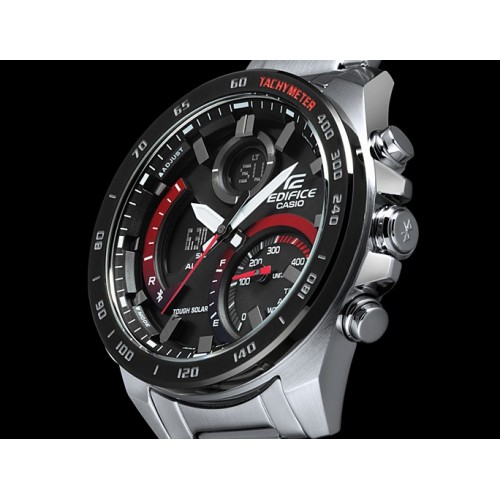 CASIO Edifice "Ηλιακός" Χρονογράφος με Bluetooth και Μπρασελέ από Ανοξείδωτο Ατσάλι ECB-900DB-1AER CASIO Edifice "Ηλιακός" Χρονογράφος με Bluetooth και Μπρασελέ από Ανοξείδωτο Ατσάλι ECB-900DB-1AER