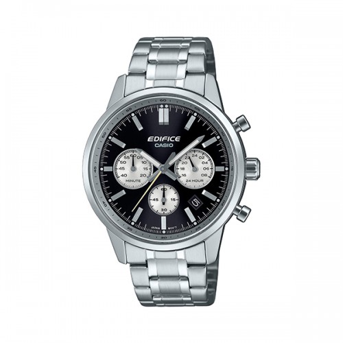 CASIO Edifice Χρονογράφος με Μπρασελέ από Ανοξείδωτο Ατσάλι EFR-575D-1AEF CASIO Edifice Χρονογράφος με Μπρασελέ από Ανοξείδωτο Ατσάλι EFR-575D-1AEF