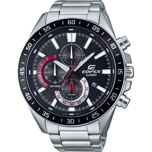 CASIO Edifice με Μπρασελέ από Ανοξείδωτο Ατσάλι EFV-620D-1A4VUEF